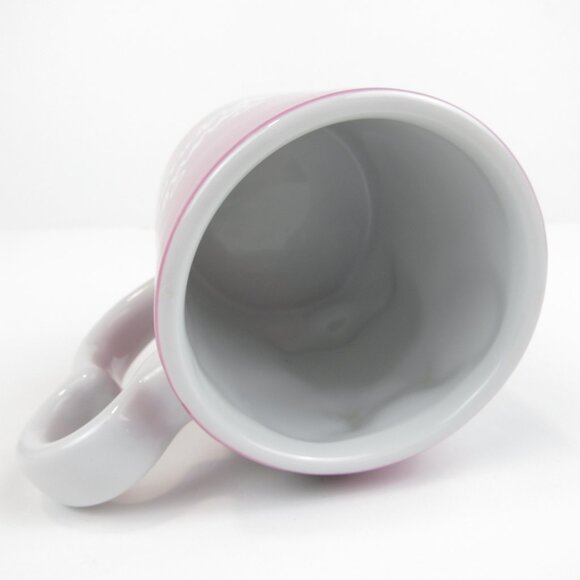 Disney Minnie Mouse Mug 3D Pink Monogram International 11 oz - Picture 5 of 11